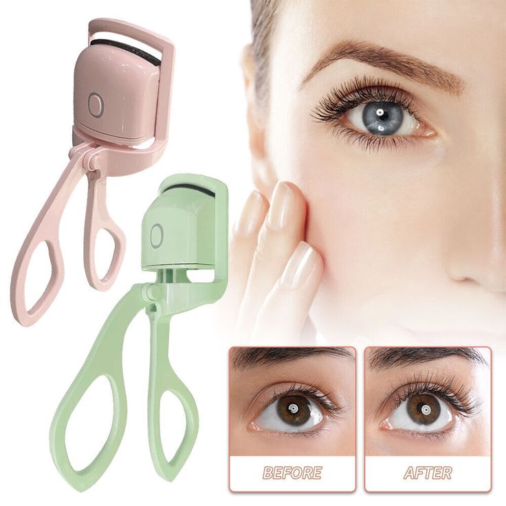Lash Seduction: Heated Eyelash Curler for Flirty, All-Day Glam